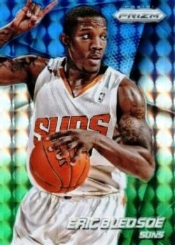 2014-15 Panini Prizm - Prizms Blue and Green Mosaic #13 Eric Bledsoe Front