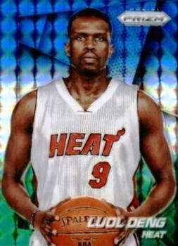 2014-15 Panini Prizm - Prizms Blue and Green Mosaic #59 Luol Deng Front