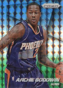 2014-15 Panini Prizm - Prizms Blue and Green Mosaic #117 Archie Goodwin Front