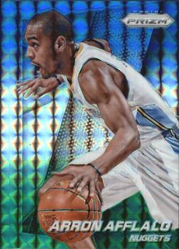 2014-15 Panini Prizm - Prizms Blue and Green Mosaic #127 Arron Afflalo Front