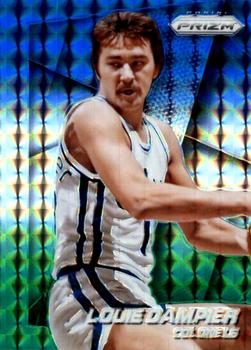 2014-15 Panini Prizm - Prizms Blue and Green Mosaic #165 Louie Dampier Front