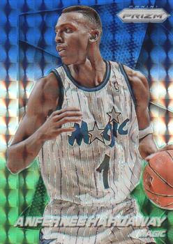 2014-15 Panini Prizm - Prizms Blue and Green Mosaic #203 Anfernee Hardaway Front