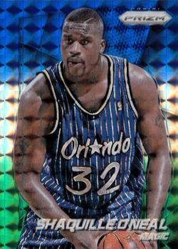 2014-15 Panini Prizm - Prizms Blue and Green Mosaic #228 Shaquille O'Neal Front