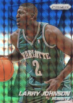 2014-15 Panini Prizm - Prizms Blue and Green Mosaic #242 Larry Johnson Front