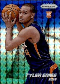 2014-15 Panini Prizm - Prizms Blue and Green Mosaic #266 Tyler Ennis Front
