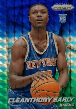 2014-15 Panini Prizm - Prizms Blue and Green Mosaic #277 Cleanthony Early Front