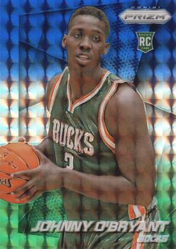 2014-15 Panini Prizm - Prizms Blue and Green Mosaic #279 Johnny O'Bryant Front