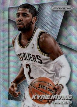 2014-15 Panini Prizm - Prizms Blue Wave #18 Kyrie Irving Front