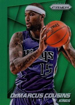 2014-15 Panini Prizm - Prizms Green #61 DeMarcus Cousins Front