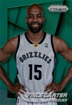 2014-15 Panini Prizm - Prizms Green #134 Vince Carter Front