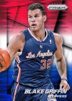 2014-15 Panini Prizm - Prizms Red White and Blue Pulsar #9 Blake Griffin Front