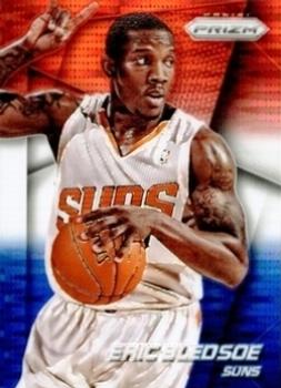 2014-15 Panini Prizm - Prizms Red White and Blue Pulsar #13 Eric Bledsoe Front
