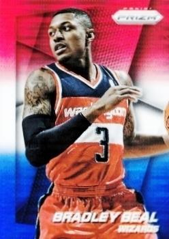 2014-15 Panini Prizm - Prizms Red White and Blue Pulsar #19 Bradley Beal Front