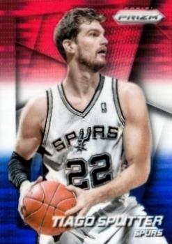 2014-15 Panini Prizm - Prizms Red White and Blue Pulsar #24 Tiago Splitter Front