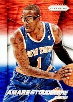 2014-15 Panini Prizm - Prizms Red White and Blue Pulsar #37 Amar'e Stoudemire Front