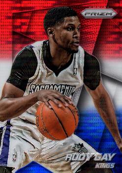 2014-15 Panini Prizm - Prizms Red White and Blue Pulsar #42 Rudy Gay Front