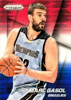 2014-15 Panini Prizm - Prizms Red White and Blue Pulsar #78 Marc Gasol Front