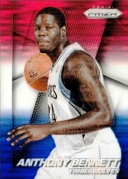 2014-15 Panini Prizm - Prizms Red White and Blue Pulsar #97 Anthony Bennett Front