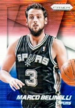 2014-15 Panini Prizm - Prizms Red White and Blue Pulsar #98 Marco Belinelli Front