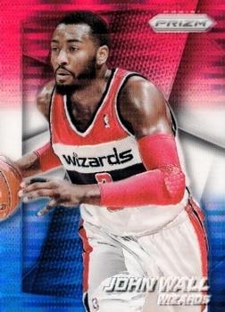 2014-15 Panini Prizm - Prizms Red White and Blue Pulsar #135 John Wall Front