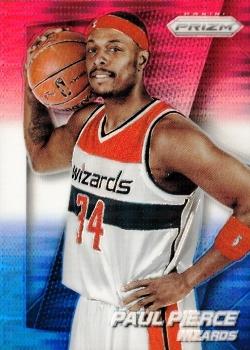 2014-15 Panini Prizm - Prizms Red White and Blue Pulsar #140 Paul Pierce Front