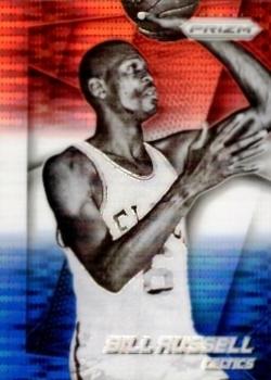2014-15 Panini Prizm - Prizms Red White and Blue Pulsar #195 Bill Russell Front