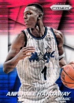 2014-15 Panini Prizm - Prizms Red White and Blue Pulsar #203 Anfernee Hardaway Front
