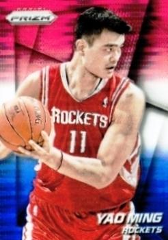 2014-15 Panini Prizm - Prizms Red White and Blue Pulsar #240 Yao Ming Front