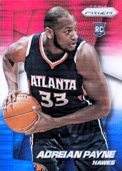 2014-15 Panini Prizm - Prizms Red White and Blue Pulsar #264 Adreian Payne Front