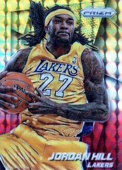 2014-15 Panini Prizm - Prizms Yellow and Red Mosaic #6 Jordan Hill Front