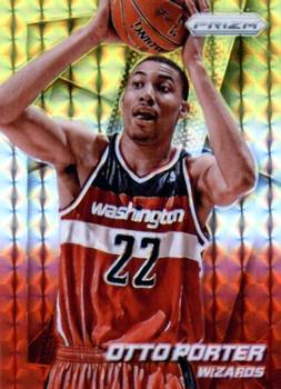 2014-15 Panini Prizm - Prizms Yellow and Red Mosaic #100 Otto Porter Front