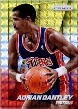 2014-15 Panini Prizm - Prizms Yellow and Red Mosaic #151 Adrian Dantley Front