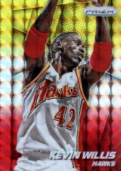 2014-15 Panini Prizm - Prizms Yellow and Red Mosaic #212 Kevin Willis Front