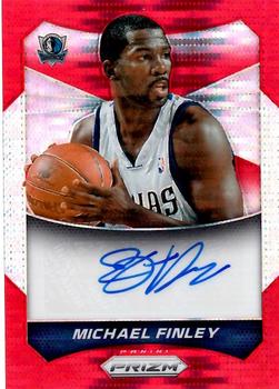 2014-15 Panini Prizm - Autographs Prizms Red Pulsar #31 Michael Finley Front