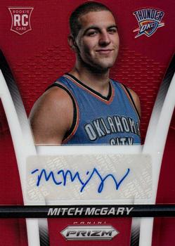 2014-15 Panini Prizm - Rookie Autographs Prizms Red #20 Mitch McGary Front