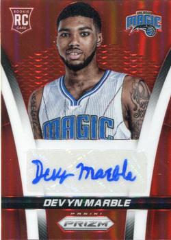 2014-15 Panini Prizm - Rookie Autographs Prizms Red #23 Roy Devyn Marble Front