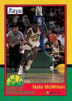 1990-91 Kayo Seattle SuperSonics #11 Nate McMillan Front