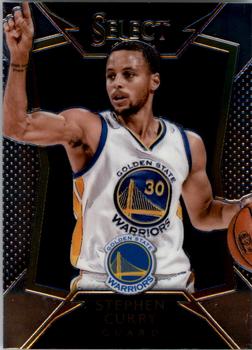 2014-15 Panini Select #1 Stephen Curry Front