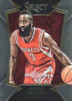 2014-15 Panini Select #26 James Harden Front