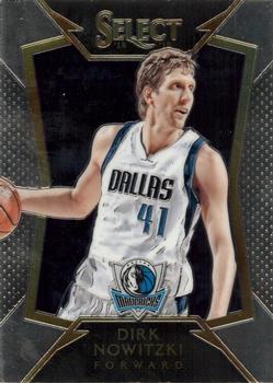 2014-15 Panini Select #58 Dirk Nowitzki Front