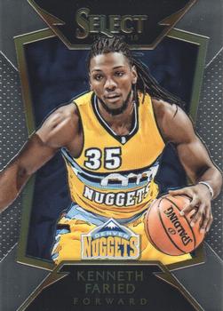 2014-15 Panini Select #62 Kenneth Faried Front