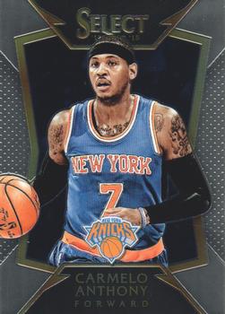 2014-15 Panini Select #63 Carmelo Anthony Front