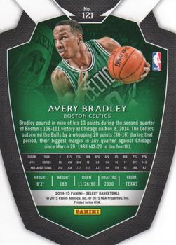 2014-15 Panini Select #121 Avery Bradley Back
