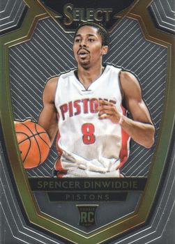 2014-15 Panini Select #197 Spencer Dinwiddie Front