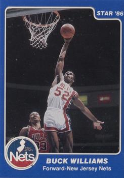 1985-86 Star Lifebuoy New Jersey Nets #13 Buck Williams Front