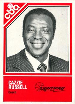 1982-83 TCMA CBA #1 Cazzie Russell Front