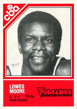 1982-83 TCMA CBA #10 Lowes Moore Front