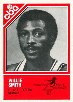 1982-83 TCMA CBA #15 Willie Smith Front
