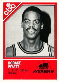 1982-83 TCMA CBA #29 Horace Wyatt Front