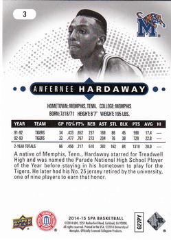 2014-15 SP Authentic #3 Anfernee Hardaway Back